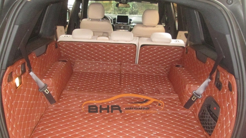 Thảm lót cốp ô tô Mercedes GLS giá tại xưởng, rẻ nhất Hà Nội, TPHCM